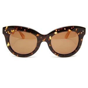 KREWE Julia Tortoise Sunglasses